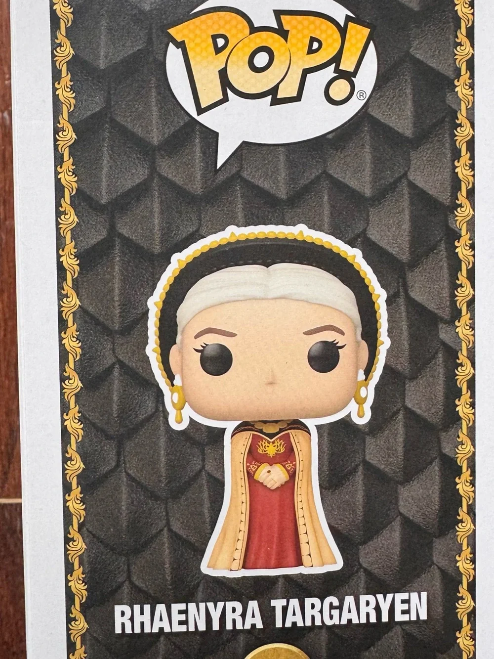 Funko Vinyl Figure - Rhaenyra Targaryen, Red and Gold Female Character